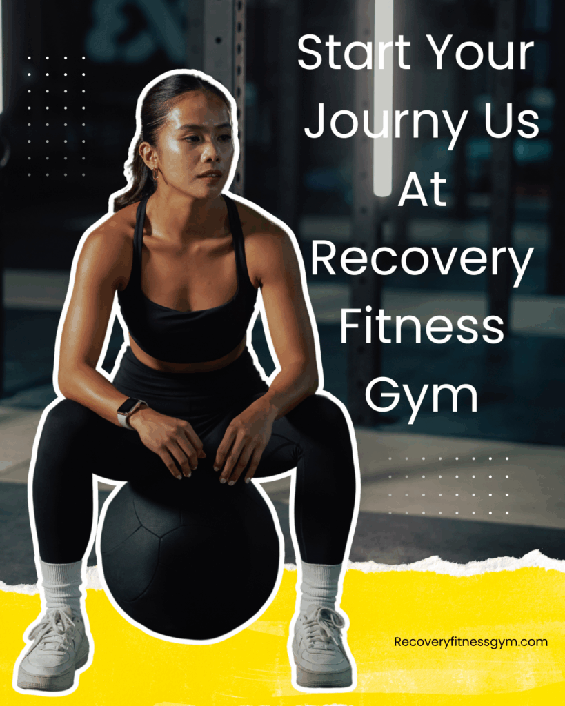 black and yellow modern fitness instagram post